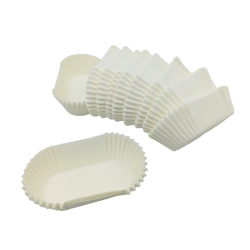 PAPILOTKI BIAŁE OWALNE (1000 SZT)