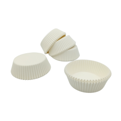 PAPILOTKI BIAŁE OKRĄGŁE (1000 SZT)