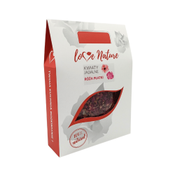 KWIATY JADALNE RÓŻA PŁATKI (60 G)