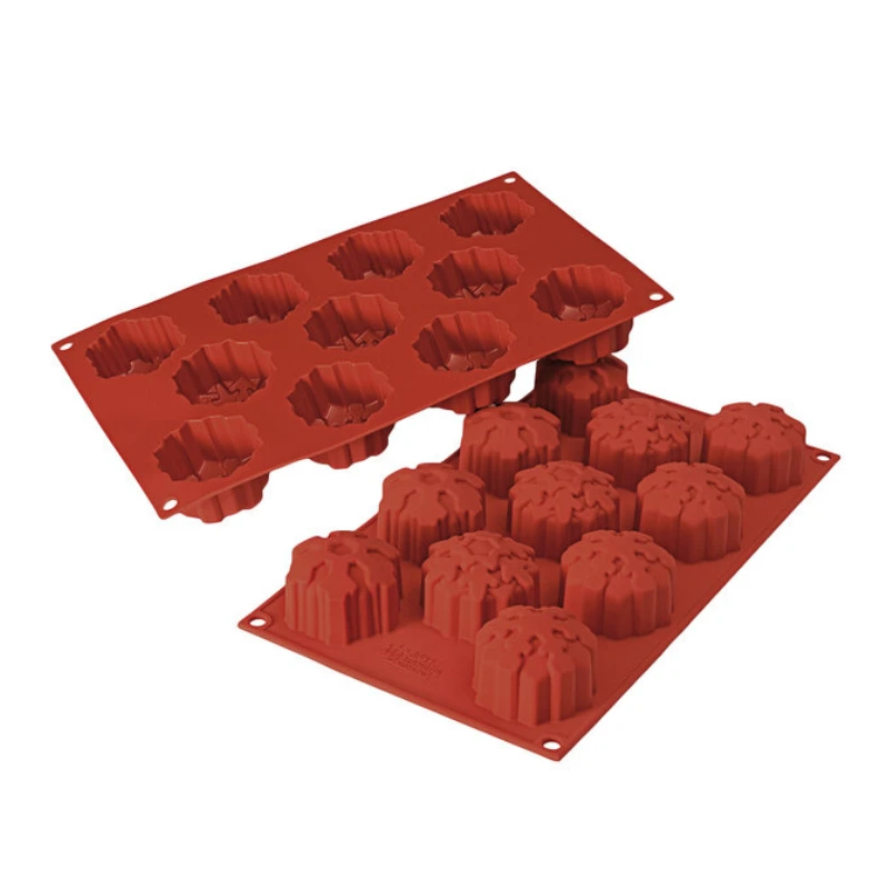 FORMA SILIKONOWA SNOWFLAKES ŚNIEŻYNKI (15 GN)