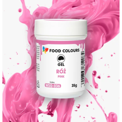BARWNIK W ŻELU RÓŻOWY (35 G)