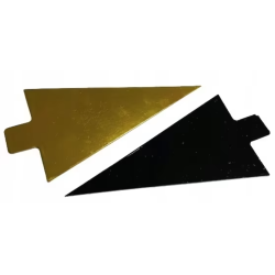 PODKŁADKA ZŁOTO-CZARNA TRÓJKĄT (1 SZT)