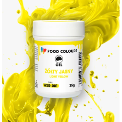 BARWNIK W ŻELU ŻÓŁTY JASNY (35 G)