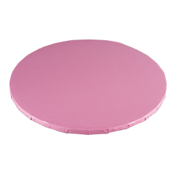PODKŁAD CUKIERNICZY OKRĄGŁY RÓŻ (30 CM)