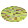 PODKŁAD CUKIERNICZY OKRĄGŁY MINECRAFT (25 CM)