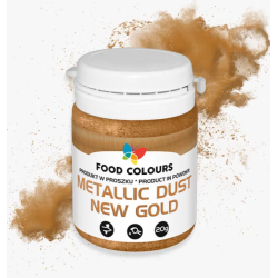 BARWNIK W PROSZKU ZLOTY METALIC DUST NEW GOLD (20 G)