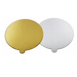 KRĄŻKI OKRĄGŁE ZŁOTE NA MONOPOCJE (100 SZT)