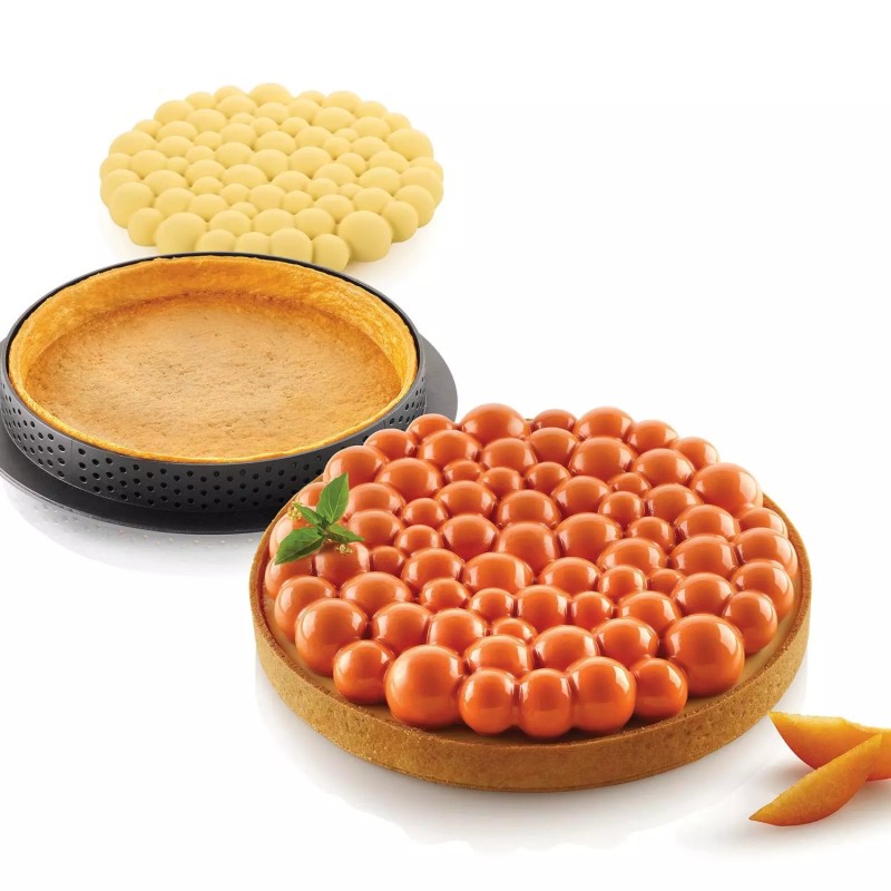FORMA SILIKONOWA KIT TARTE RING BUBBLE