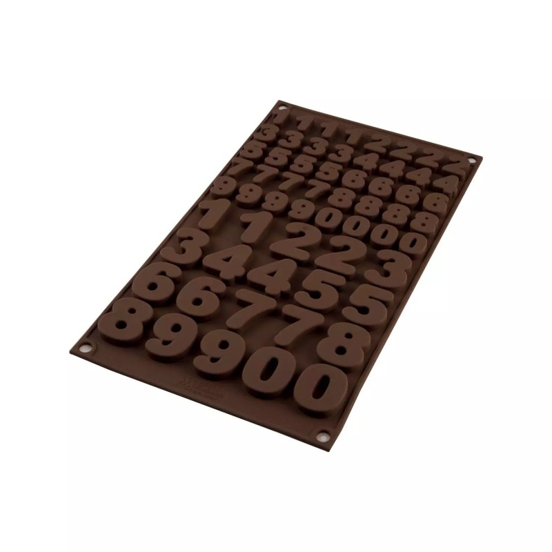 FORMA SILIKONOWA CYFERKI CHOCO SF174