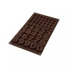 FORMA SILIKONOWA CYFERKI CHOCO SF174