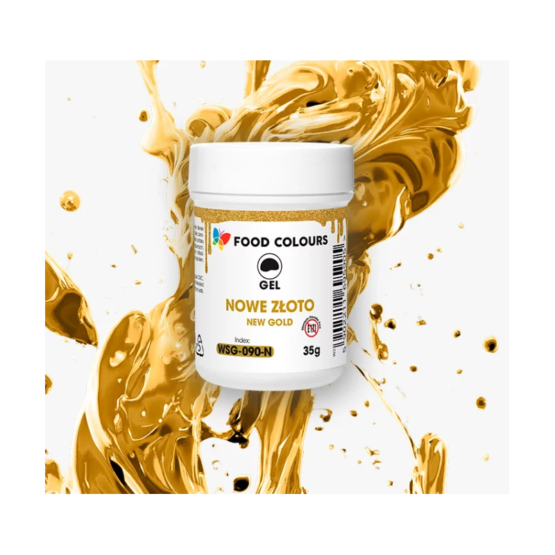 BARWNIK W ŻELU ZŁOTY WSG-090-N (35 G)
