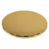 PODKŁAD CUKIERNICZY OKRĄGŁY ZŁOTY (25 CM)