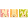 DEKORACJA CZEKOLADOWA FUNNY BUNNY (144 SZT)