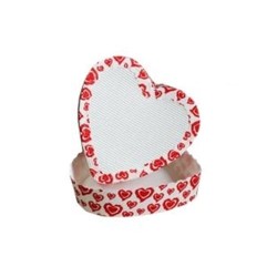 FORMA PAPIEROWA SERCE BIAŁE (1 SZT)