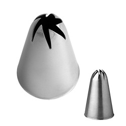 TYLKA KOŃCÓWKA STALOWA RÓŻA (5 MM)