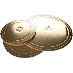 KRĄŻEK MICTROTIPLO OKRĄGŁY ZŁOTY (22 CM)