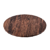 PODKŁAD POD TORT OKRĄGŁY CIEMNE DREWNO (35 CM)