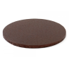 PODKŁAD CUKIERNICZY OKRĄGŁY BRĄZOWY (30 CM)