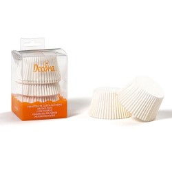 PAPILOTKI DO MUFFINEK JUMBO BIAŁE (60 SZT)