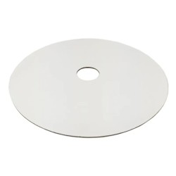 PODKŁAD CUKIERNICZY OKRĄGŁY Z OTWOREM BIAŁY (9 CM)