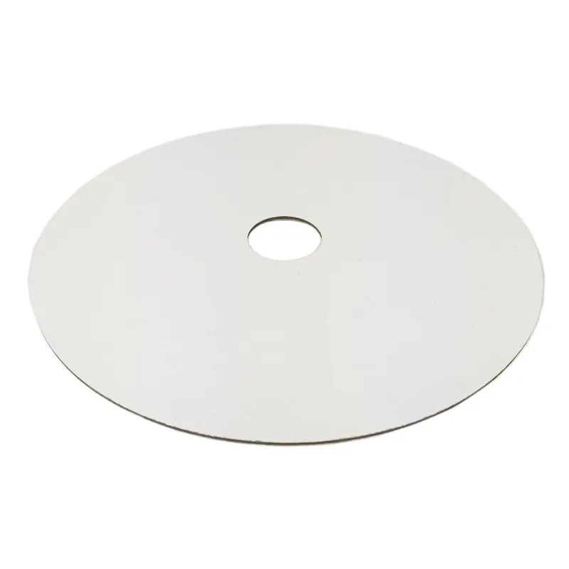 PODKŁAD CUKIERNICZY OKRĄGŁY Z OTWOREM BIAŁY (9 CM)
