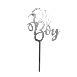 TOPPER SREBRNY OH BOY (1 SZT)