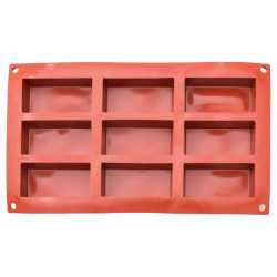 FORMA SILIKONOWA PROSTOKĄTY (9 GN)