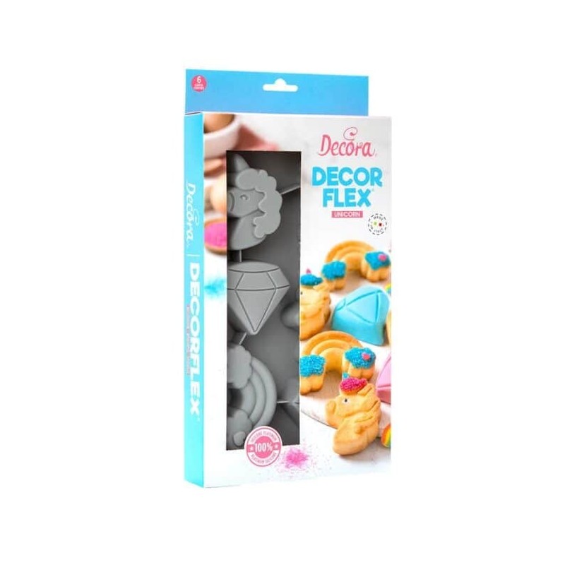 FORMA SILIKONOWA JEDNOROŻEC (6 GN)