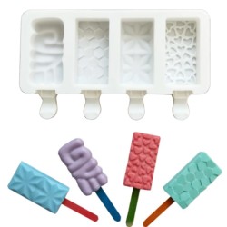 FORMA SILIKONOWA DO LODÓW (4 GN)