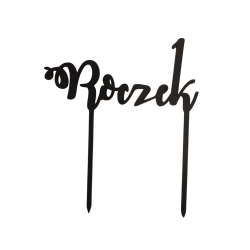 TOPPER ROCZEK CZARNY (1 SZT)