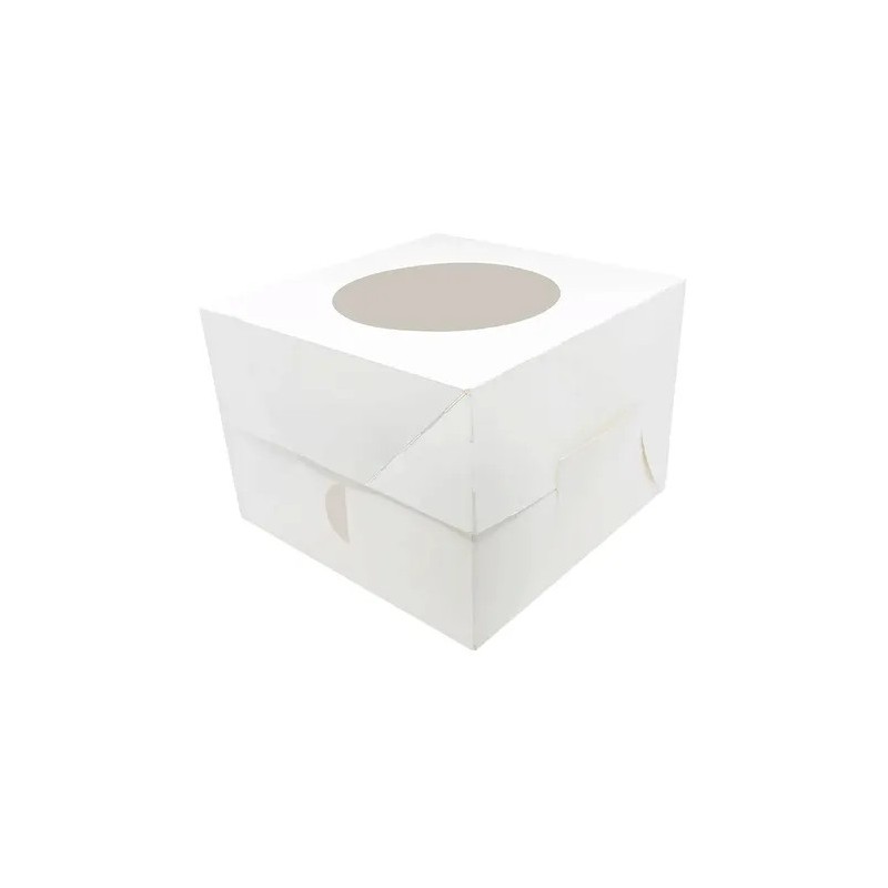 KARTON NA TORT Z OKIENKIEM 280X280X160 MM