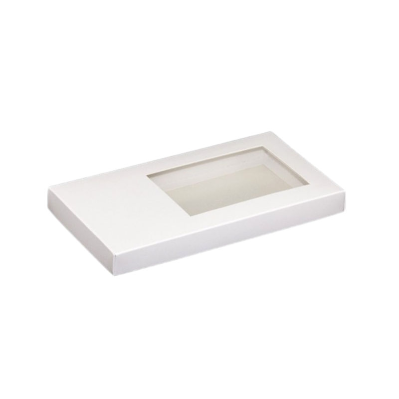 PUDEŁKO NA PRALINY BIAŁE Z OKIENKIEM