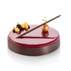 DEKORACJE CZEKOLADOWE OŁÓWKI SANTI SLIM MAXI (100 SZT)