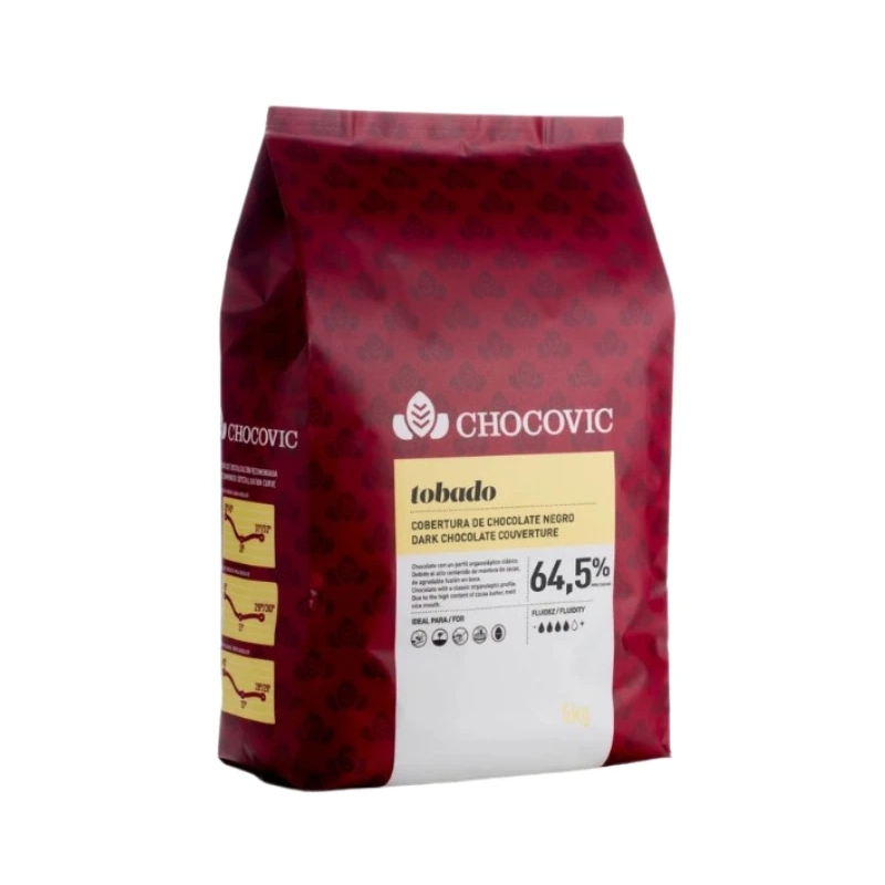 CZEKOLADA CIEMNA TOBADO 64,5% (5 KG) CHD-Q84TOBA-D38