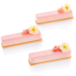 DEKORACJE CZEKOLADOWE KWIAT MAGNOLII (210 SZT)