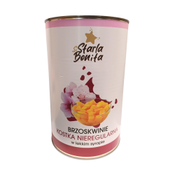 BRZOSKWINIA KOSTKA NIEREGULARNA (4250 ML)