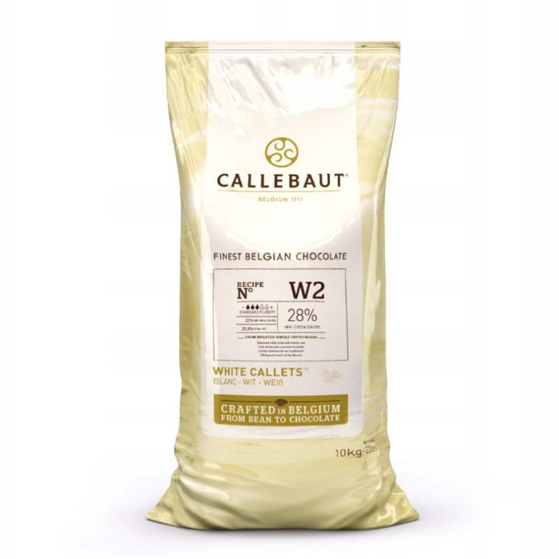 CZEKOLADA BIAŁA 28% (10 KG) W2NV-01B