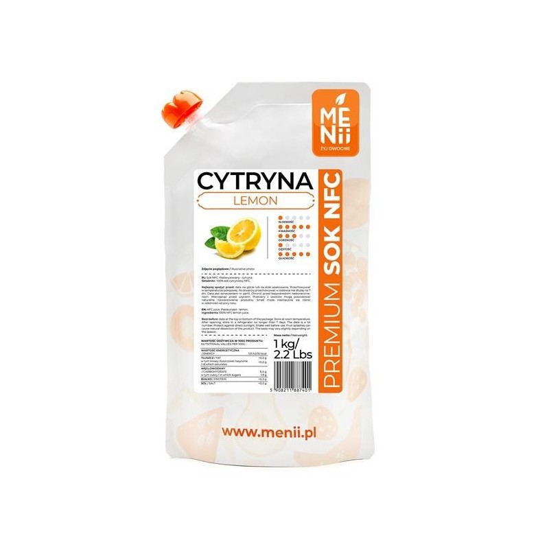 SOK CYTRYNOWY PREMIUM NFC (1 KG)