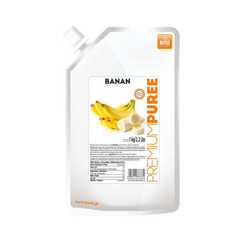 PUREE BANAN PREMIUM (1 KG)