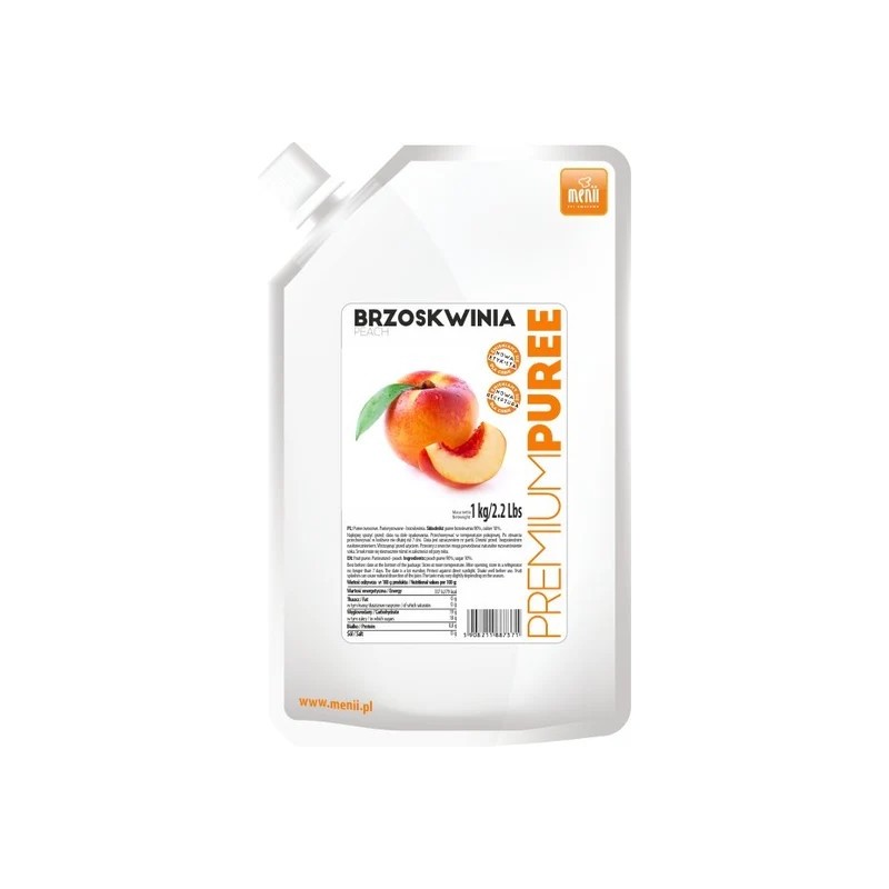 PUREE BRZOSKWINIA PREMIUM (1 KG)