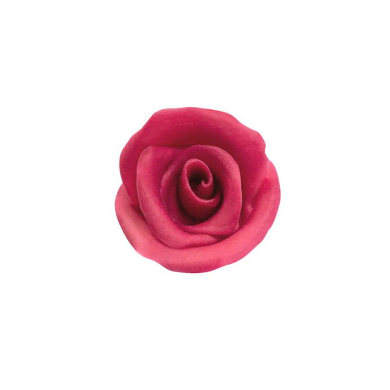 DEKORACJE CZEKOLADOWE RÓŻA RÓŻOWA (30 SZT)