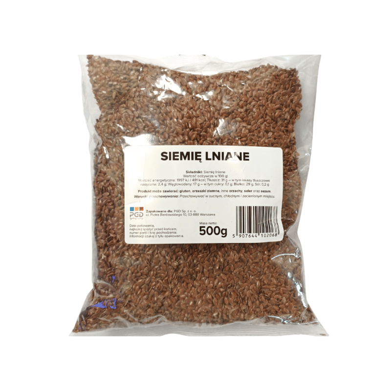 SIEMIĘ LNIANE (0,5 KG)
