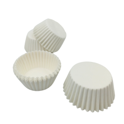 PAPILOTKI NA MUFFINKI OKRĄGŁE BIAŁE (2000 SZT)