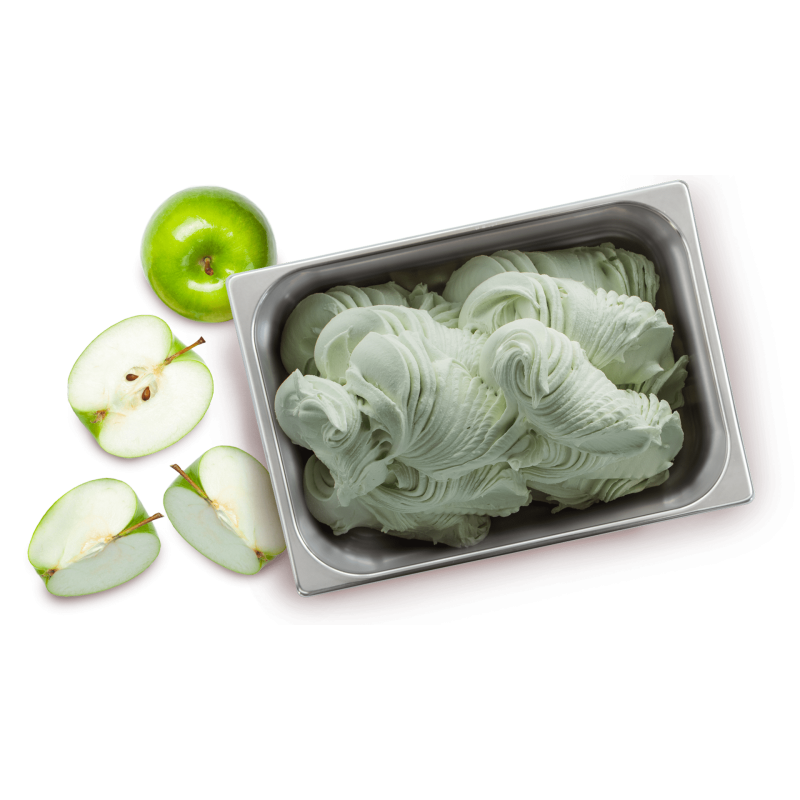 MIESZANKA DO SORBETÓW ZIELONE JABŁKO MELA VERDE (1,2 KG)