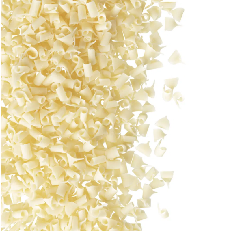 POSYPKA CZEKOLADOWA WIÓRKI BIAŁE MICRO (4 KG)