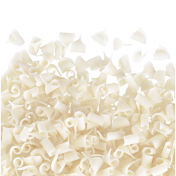 POSYPKA CZEKOLADOWA WIÓRKI BIAŁE (4 KG)