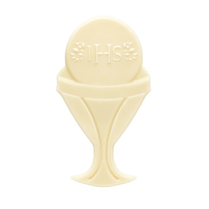 DEKORACJE CZEKOLADOWE HOSTIA BIAŁA (32 SZT)