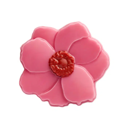 DEKORACJA CZEKOLADOWA RÓŻOWY KWIAT MAGNOLII (210 SZT)