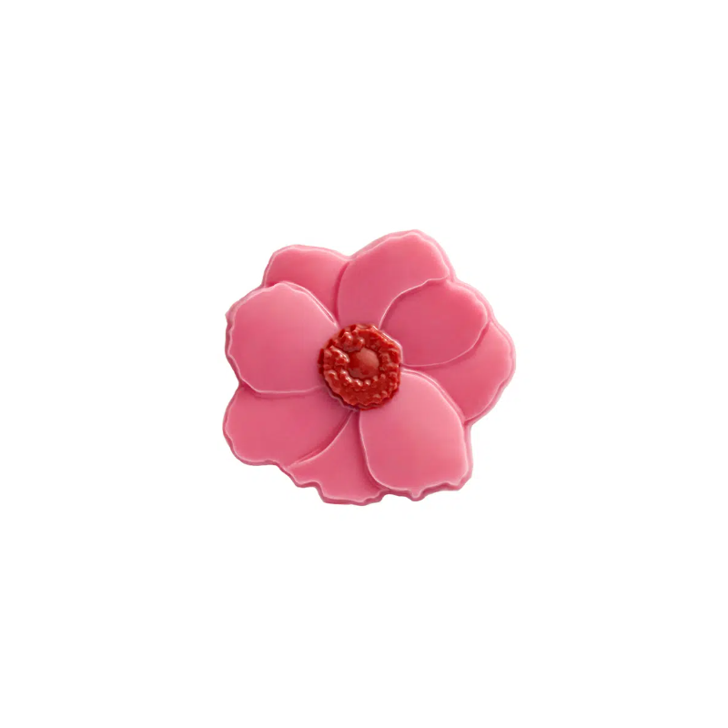 DEKORACJA CZEKOLADOWA RÓŻOWY KWIAT MAGNOLII (210 SZT)