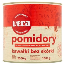 POMIDORY CAŁE BEZ SKÓRKI W SOSIE (2500 G)